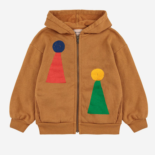 Chess Pawn Zipped Hoodie