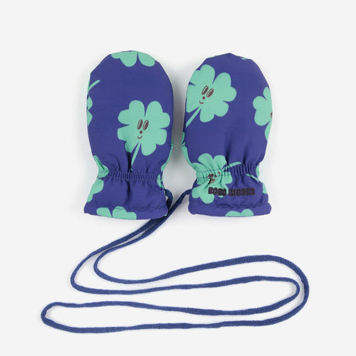Baby Fäustlinge Lucky Clover all Over