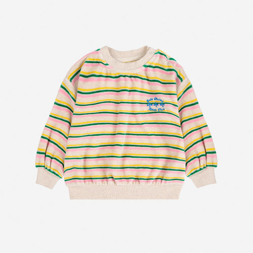 Baby Have Fun Striped Sweatshirt