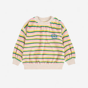 Baby Have Fun Striped Sweatshirt