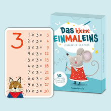 Laden Sie das Bild in den Galerie-Viewer, Das kleine Einmaleins – Lernkarten für Kinder