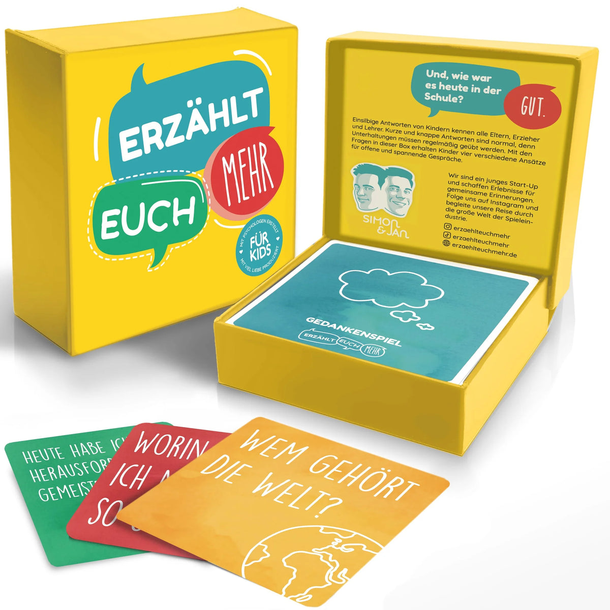 Erzählt euch mehr für Kids