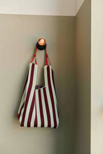 Laden Sie das Bild in den Galerie-Viewer, Market Bag knitted mist fig