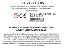 Laden Sie das Bild in den Galerie-Viewer, Wild+Cool Horror-Augapfel im Eis
