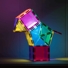 Laden Sie das Bild in den Galerie-Viewer, Magnetische Bausteine Light Star Pack 28 Teile