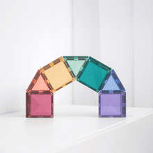 Laden Sie das Bild in den Galerie-Viewer, Magnetische Bausteine Glitter Castle Pack 48 Teile