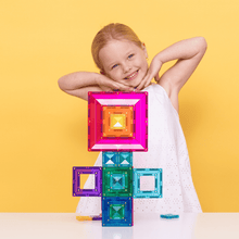 Laden Sie das Bild in den Galerie-Viewer, Magnetische Bausteine Bright Portal Pack 48 Teile