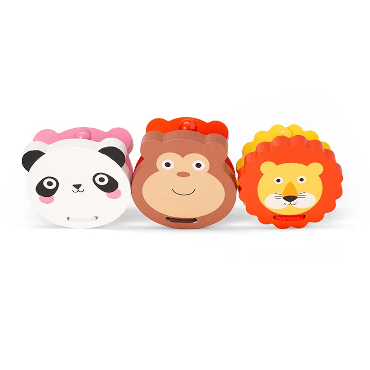 Kidoki Animal Friend Wooden Clapper