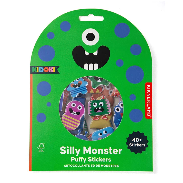 Kidoki Silly Monster Puffy Sticker
