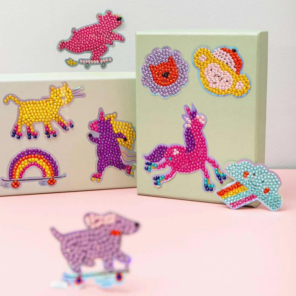 Diamond Painting Set Kids "Sticker Cool Ride"