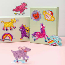 Laden Sie das Bild in den Galerie-Viewer, Diamond Painting Set Kids &quot;Sticker Cool Ride&quot;