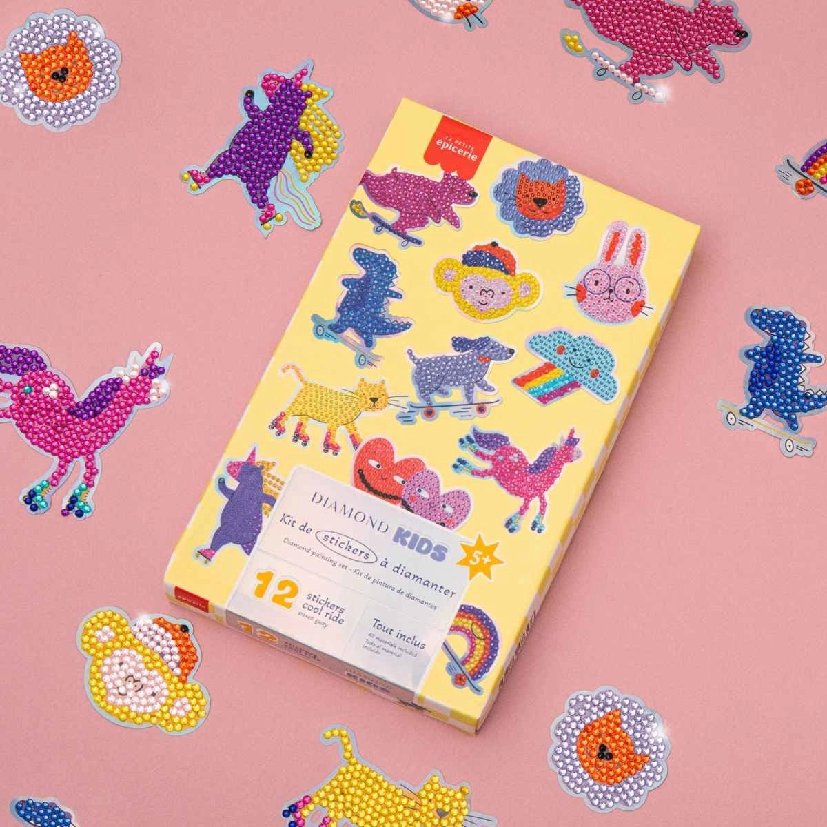 Diamond Painting Set Kids "Sticker Cool Ride"