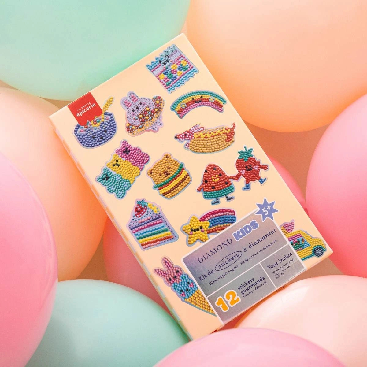 Diamond Painting Set Kids "Sticker Yummy"
