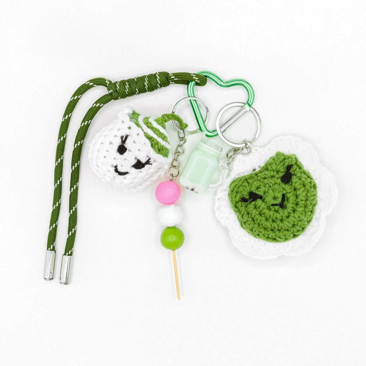 Häkelset "Anhänger Matcha Club"