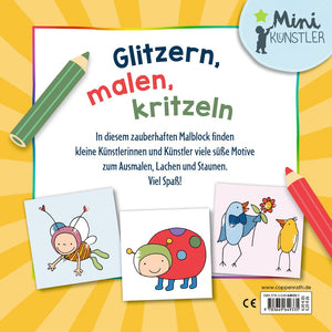 Mein 1. Glitzer-Malspaß - Kleiner Garten