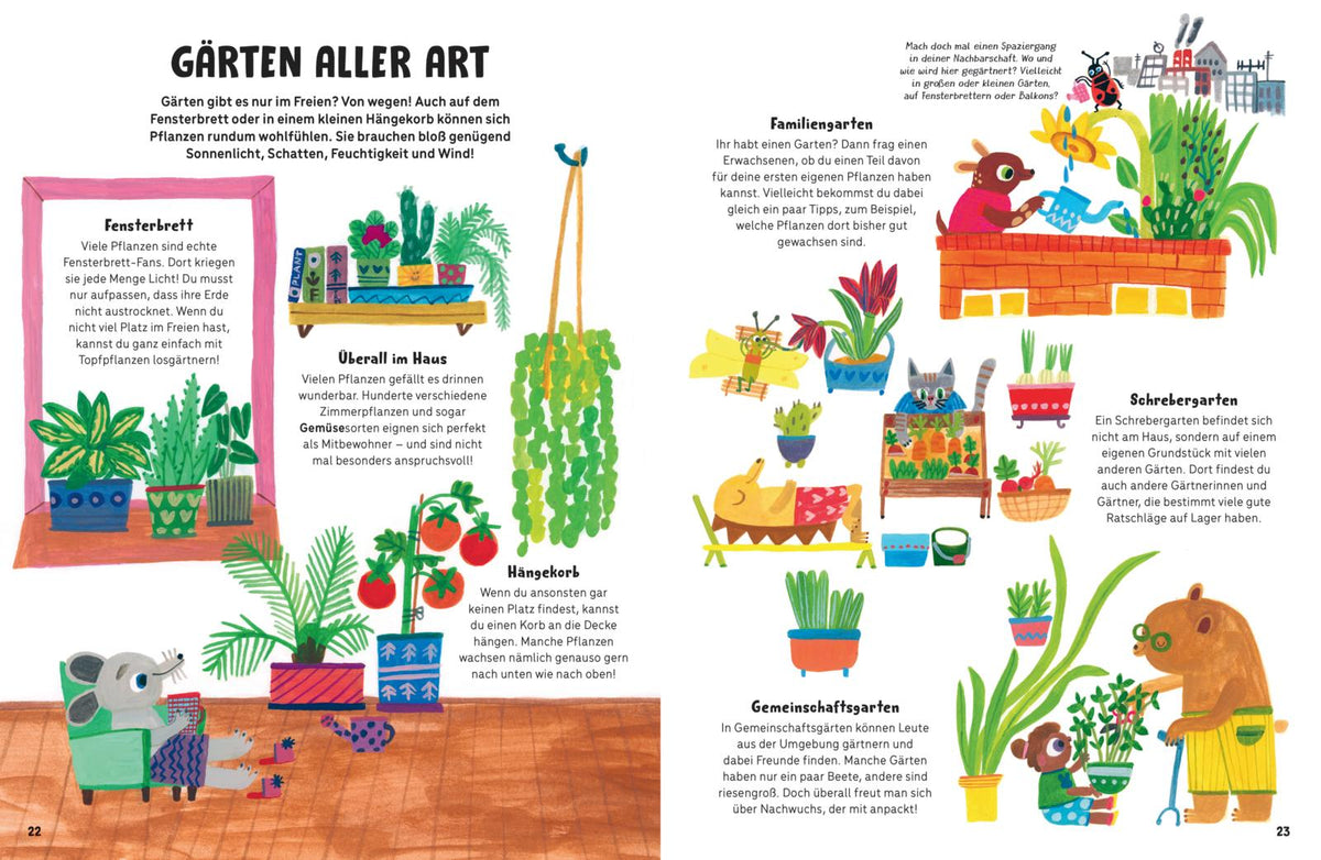 Mein großes Gartenbuch ab 5J.