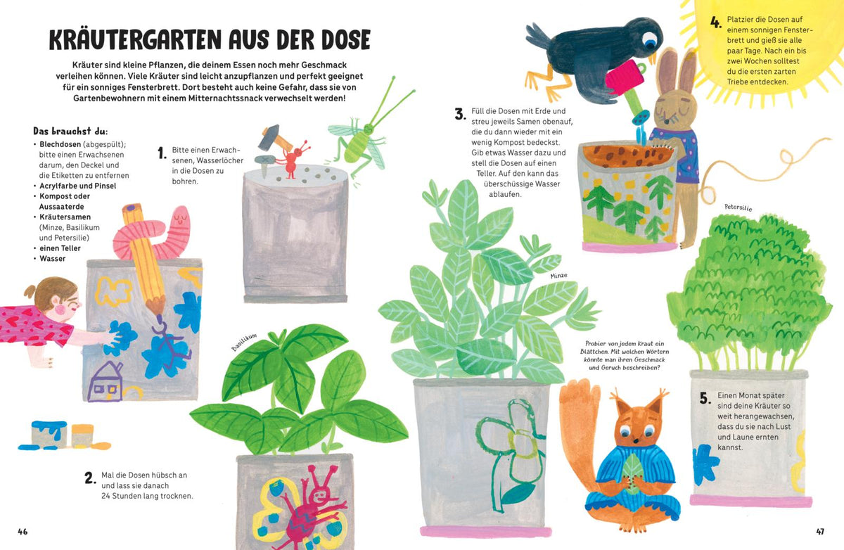 Mein großes Gartenbuch ab 5J.