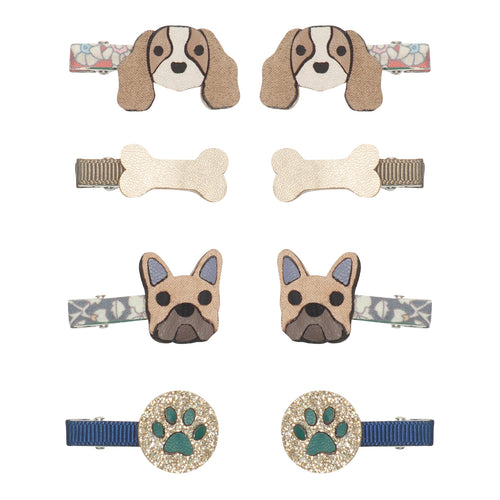 Doggy Mini Haarspangen 8er Set