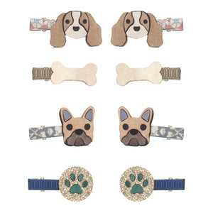 Doggy Mini Haarspangen 8er Set
