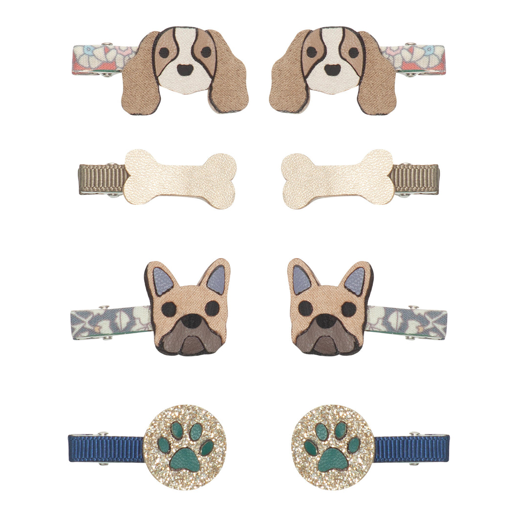 Doggy Mini Haarspangen 8er Set