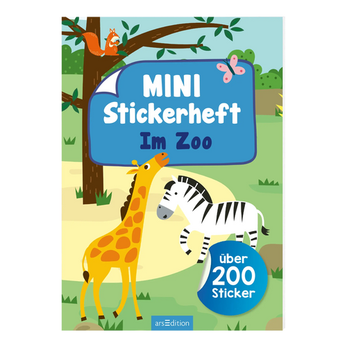 Mini-Stickerheft Im Zoo