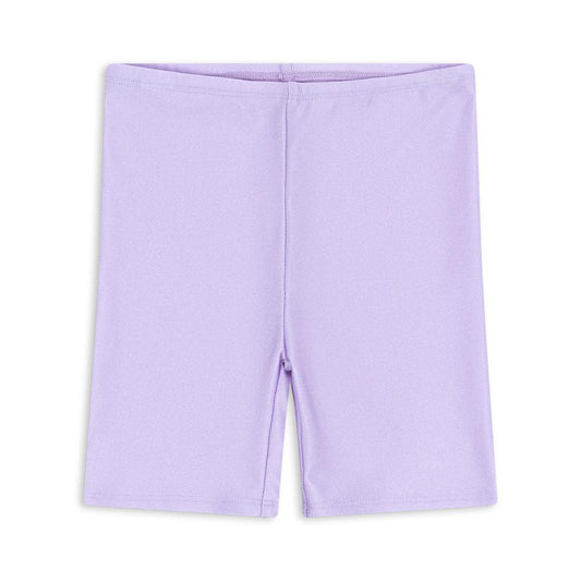 Mousse kurze Leggings Lavender Purple