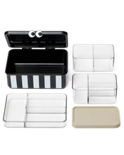 Laden Sie das Bild in den Galerie-Viewer, Brotdose Stripes Black