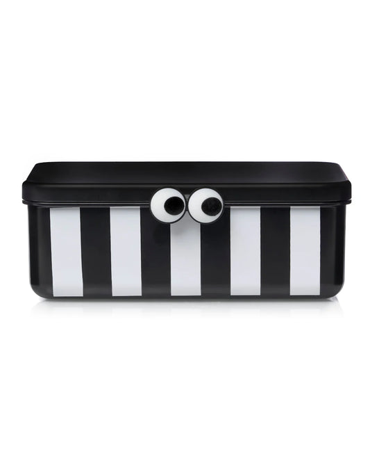 Brotdose Stripes Black