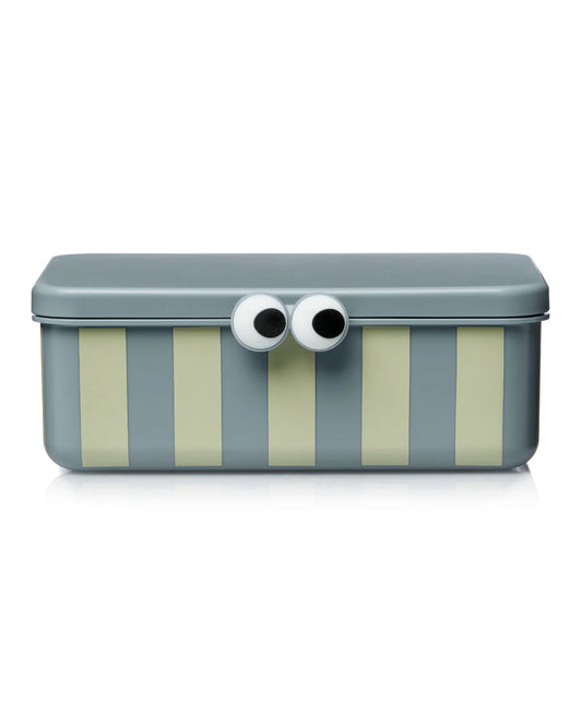 Brotdose Stripes Blue