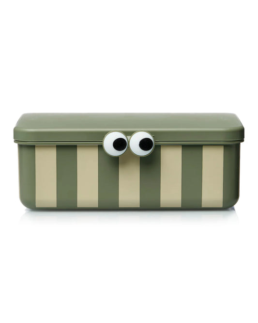 Brotdose Stripes Green