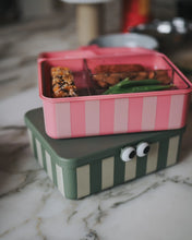 Laden Sie das Bild in den Galerie-Viewer, Brotdose Stripes Green