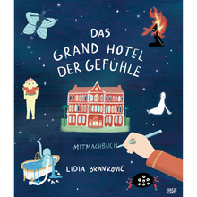 Laden Sie das Bild in den Galerie-Viewer, Das Grand Hotel der Gefühle Mitmachbuch