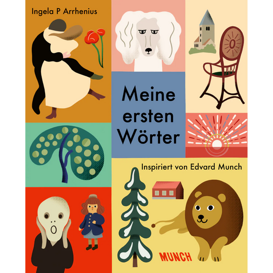 Meine ersten Wörter - Inspiriert von Edvard Munch ab 3J.