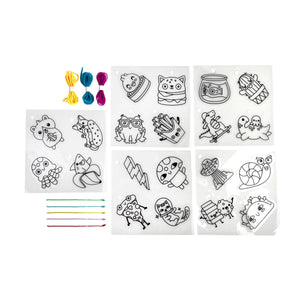 Shrink-Its! D.I.Y. Schrumpfplastik Kit "Fun Friends"