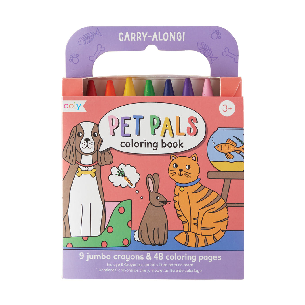Carry Along Ausmalset Haustiere