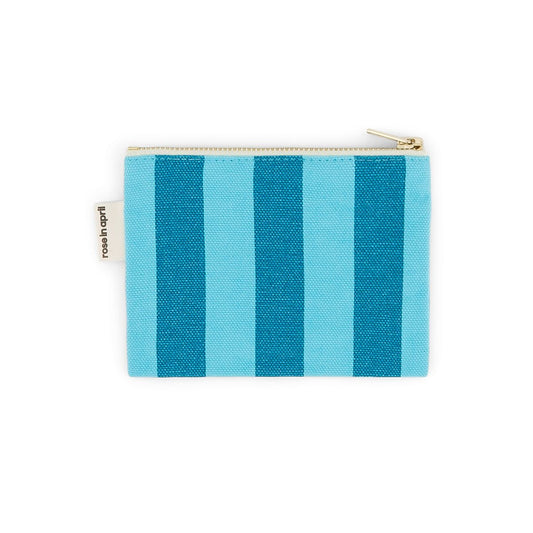 Mini Pouch Marie "Stripes Capri / Tahitian"