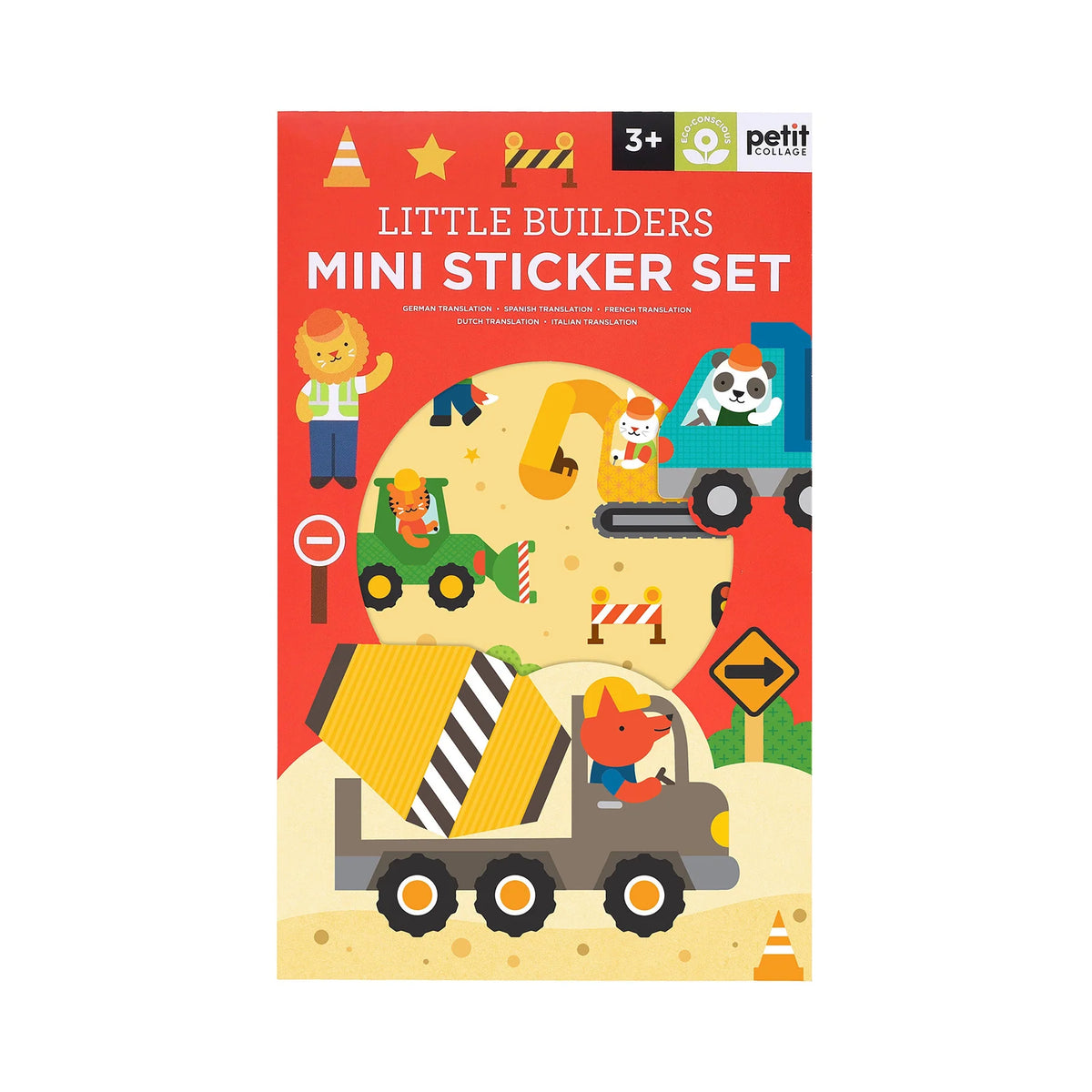 Mini Stickerset Baustelle