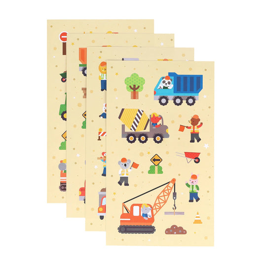 Mini Stickerset Baustelle