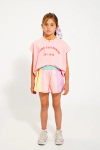 Fransen Shorts Multicolor Pastel