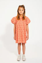 Laden Sie das Bild in den Galerie-Viewer, Kurzes Kleid Cherries Red &amp; White Checkered