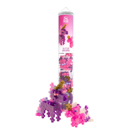 Mini Bausteine "Glitter Einhorn"