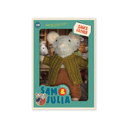 Kuscheltier Maus "Sam`s Vater"
