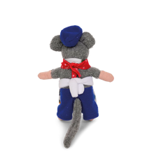 Laden Sie das Bild in den Galerie-Viewer, Kuscheltier Maus &quot;Künstler&quot;