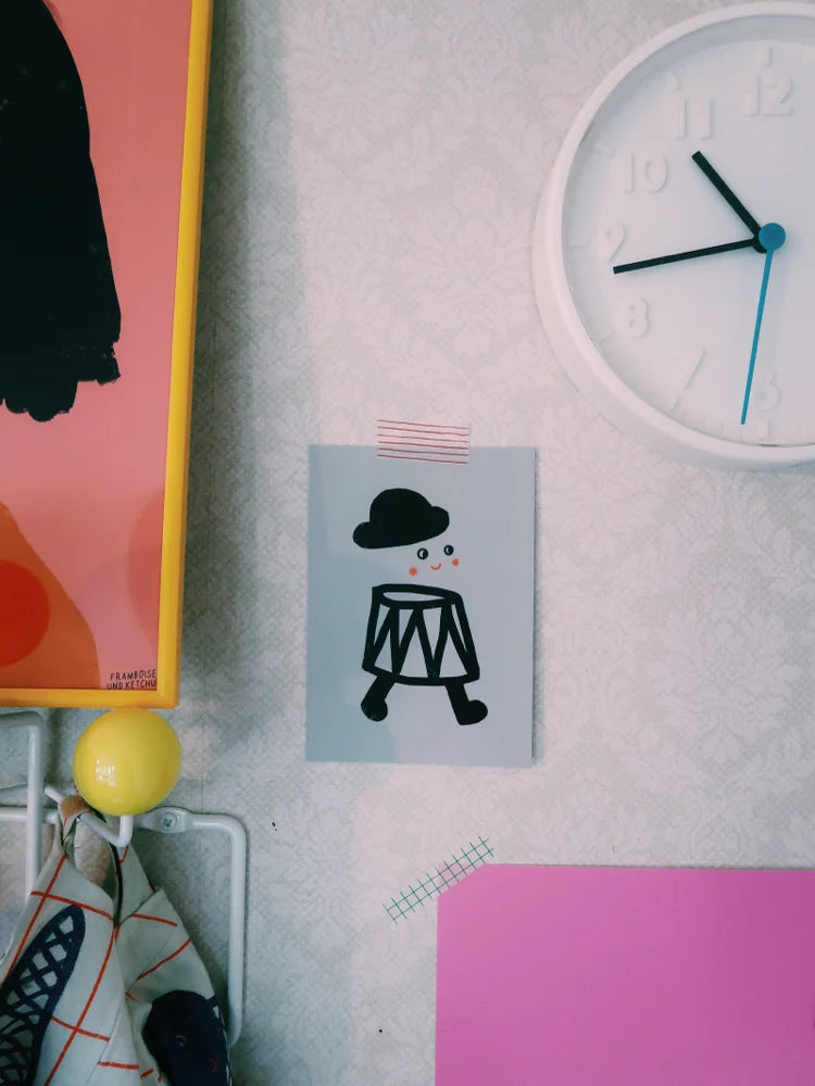 Postkarte "Little Drummer"