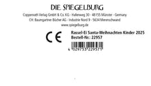 Laden Sie das Bild in den Galerie-Viewer, Rassel-Ei Santa
