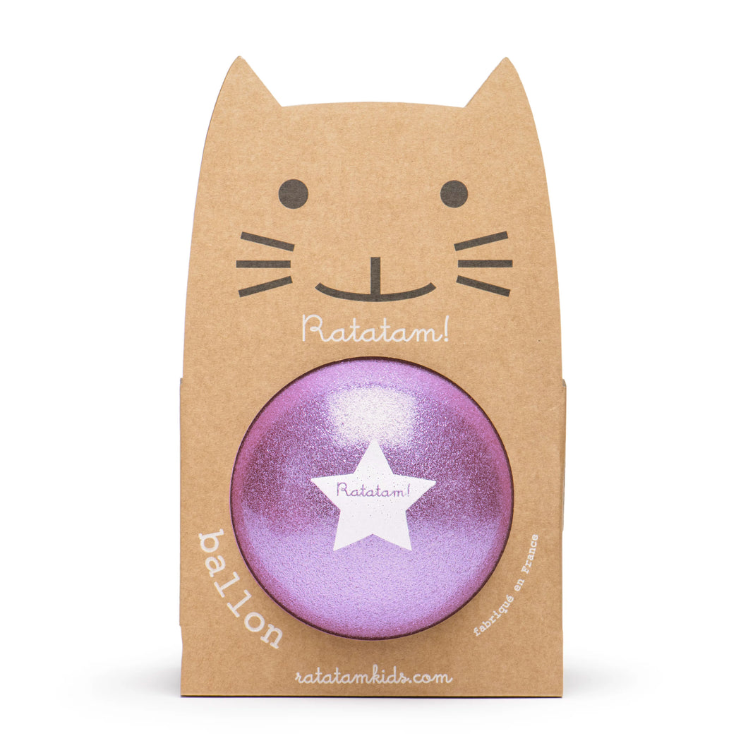 Glitzer Ball Lila large
