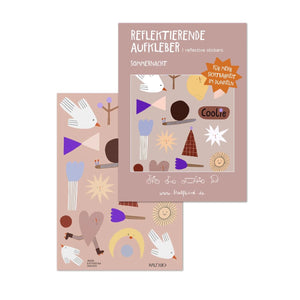 Reflektierende Sticker Set "Sommernacht"