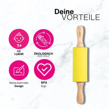 Laden Sie das Bild in den Galerie-Viewer, Rolle Rolli Gelb