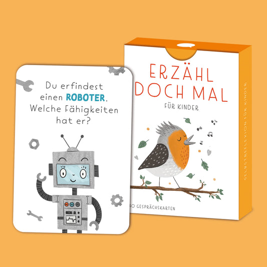 Gesprächskarten für Kinder "Erzähl doch mal"