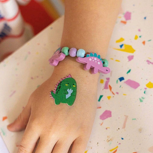 Schmuck basteln Kids "Armband Dino"
